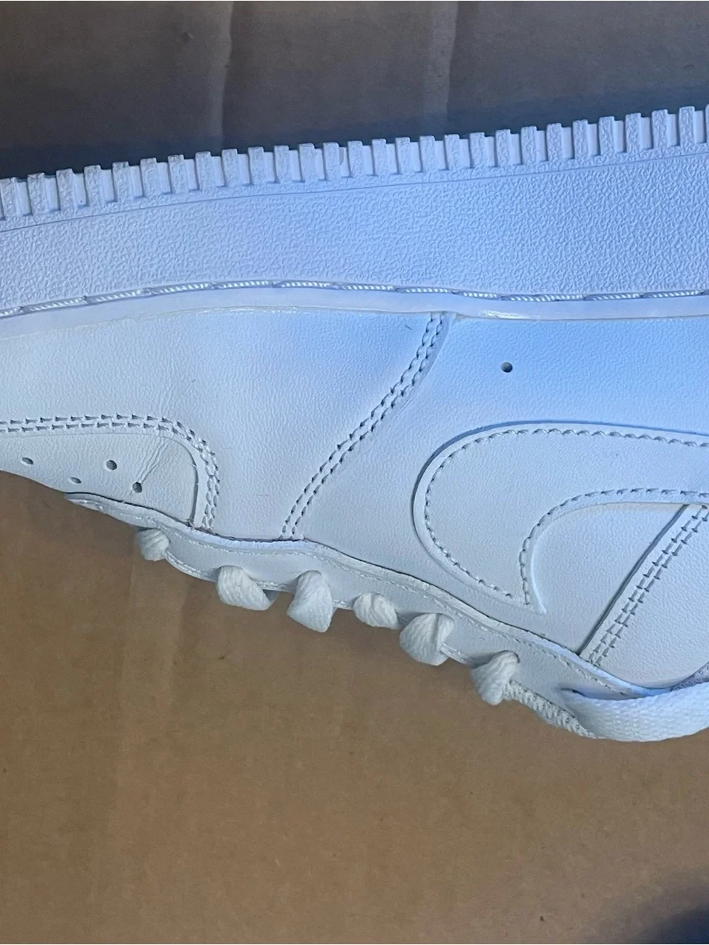 Nike All-White Kids Low-Top Sneakers